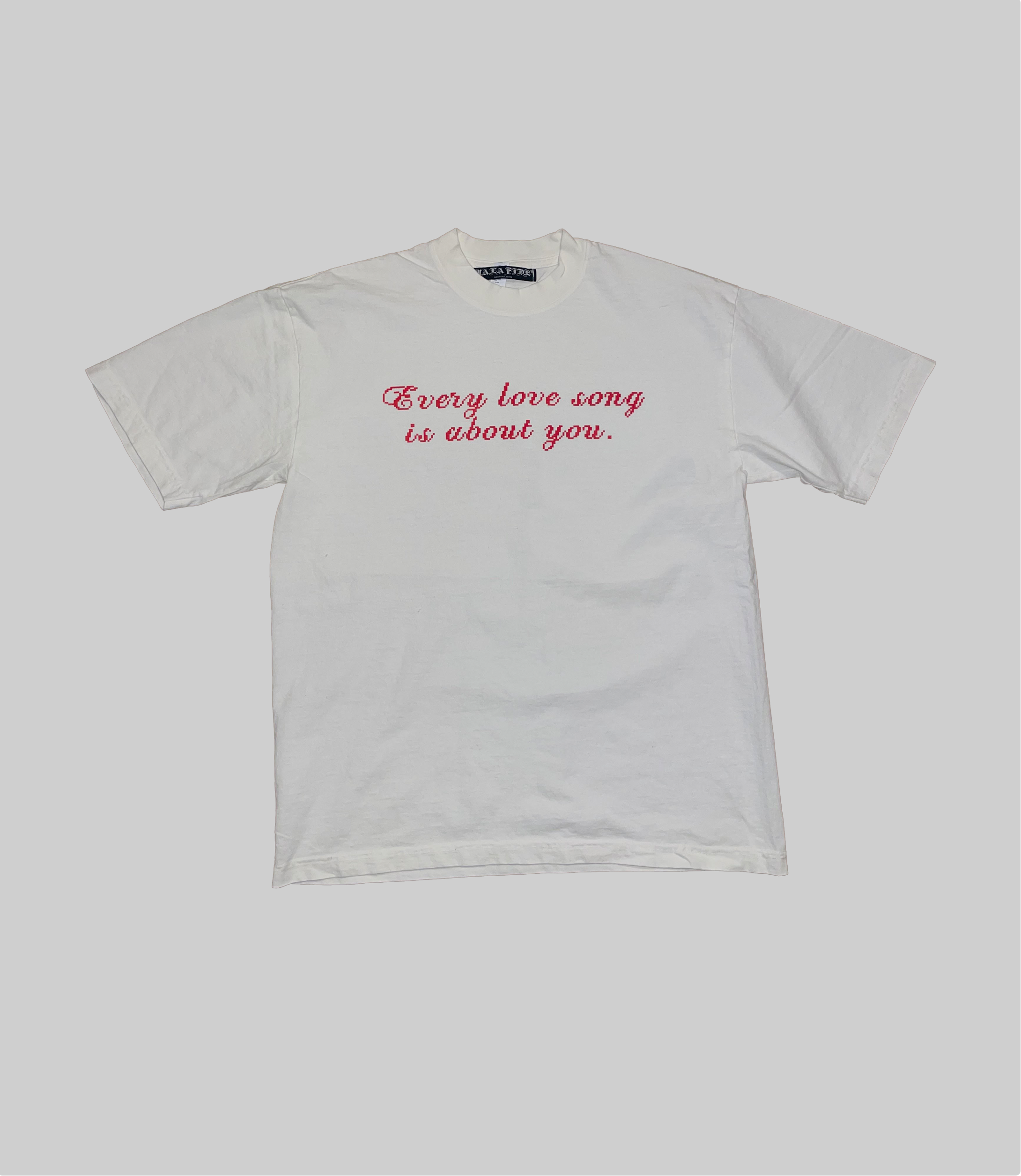 Love song Tee (WHT) – Mala Fide