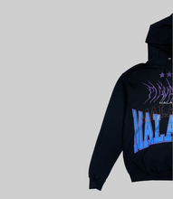 Load image into Gallery viewer, Givenchy Hoodie Blk/ Icy Blue
